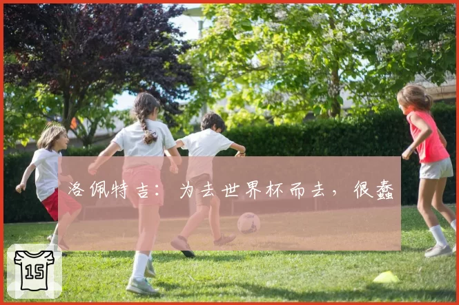 洛佩特吉：为去世界杯而去，很蠢
